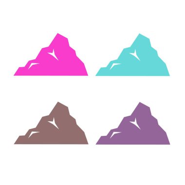 KOLORFUL HILLS İşaret Sembolü Logo VECTOR 