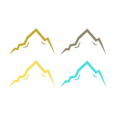KOLORFUL HILLS İşaret Sembolü Logo VECTOR 