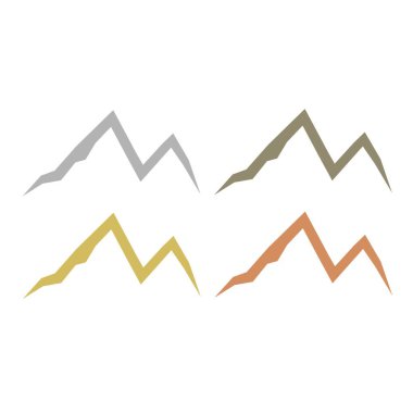 KOLORFUL HILLS İşaret Sembolü Logo VECTOR 