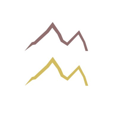 KOLORFUL HILLS İşaret Sembolü Logo VECTOR 