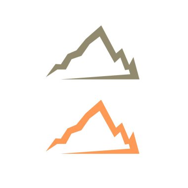 KOLORFUL HILLS İşaret Sembolü Logo VECTOR 