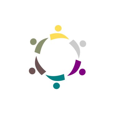 İNSANLAR BAĞLANDI BİRLİK Ekibi İşaret Sembolü Logosu