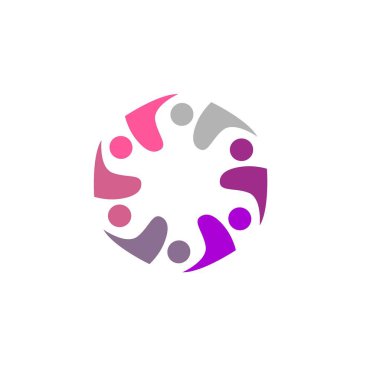 İNSANLAR BAĞLANDI BİRLİK Ekibi İşaret Sembolü Logosu