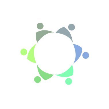 İNSANLAR BAĞLANDI BİRLİK Ekibi İşaret Sembolü Logosu