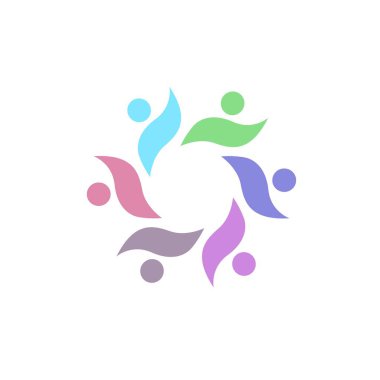 İNSANLAR BAĞLANDI BİRLİK Ekibi İşaret Sembolü Logosu