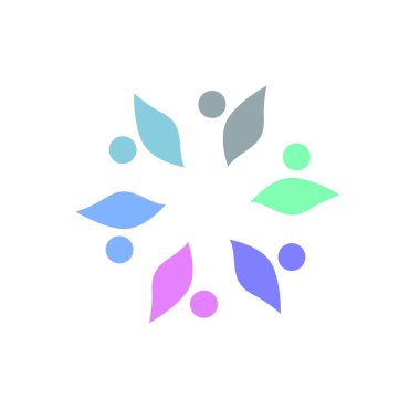 İNSANLAR BAĞLANDI BİRLİK Ekibi İşaret Sembolü Logosu