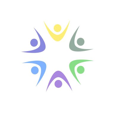 İNSAN BAĞLANDI BİRLİK Ekibi İşaret İşareti Logosu