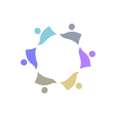 İNSAN BAĞLANDI BİRLİK Ekibi İşaret İşareti Logosu