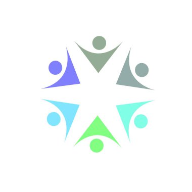 İNSAN BAĞLANDI BİRLİK Ekibi İşaret İşareti Logosu