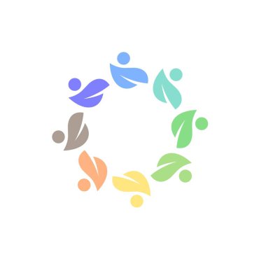 İNSAN BAĞLANDI BİRLİK Ekibi İşaret İşareti Logosu