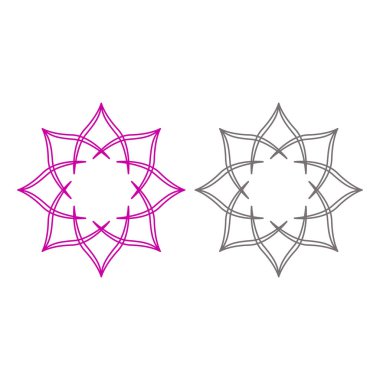 Ayurveda Spa Tedavi Logosu Sembol Vektörünü İmzala