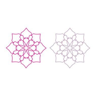 Ayurveda Spa Tedavi Logosu Sembol Vektörünü İmzala