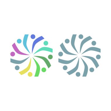 İNSAN BAĞLANDI BİRLİK Ekibi İşaret İşareti Logosu