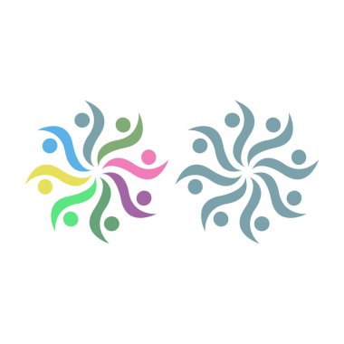 İNSAN BAĞLANDI BİRLİK Ekibi İşaret İşareti Logosu