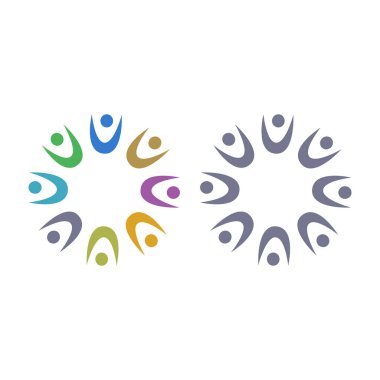 İNSAN BAĞLANDI BİRLİK Ekibi İşaret İşareti Logosu