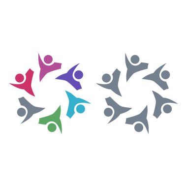 İNSAN BAĞLANDI BİRLİK Ekibi İşaret İşareti Logosu