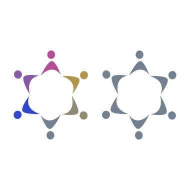 İNSAN BAĞLANDI BİRLİK Ekibi İşaret İşareti Logosu