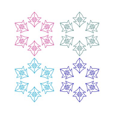 KİRİSTEMLERİ KORFUL SNOWFLAKLARI DESİGN ELEMENLERİ KURUYOR