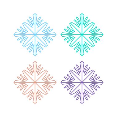 KİRİSTEMLERİ KORFUL SNOWFLAKLARI DESİGN ELEMENLERİ KURUYOR