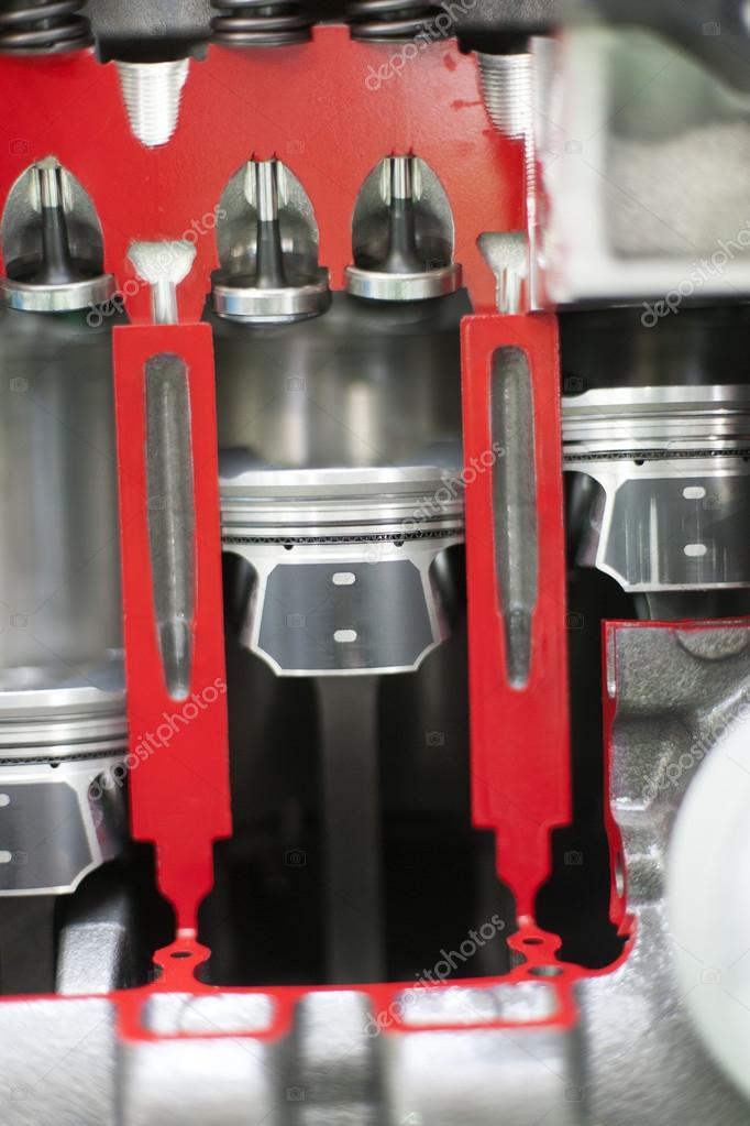 Internal Combustion Engine Cross Section Stock Photo Internal Combustion Engine Cross Section Stock Photo