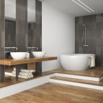 stock-photo-interior-of-bathroom-with-wooden