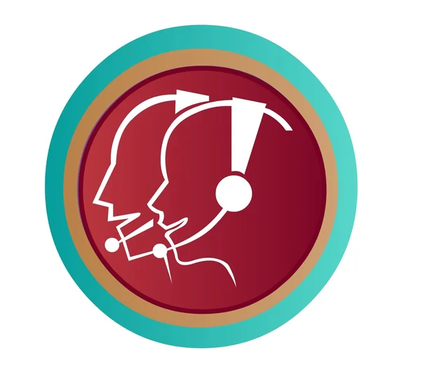 Kırmızı çağrı merkezi logosu