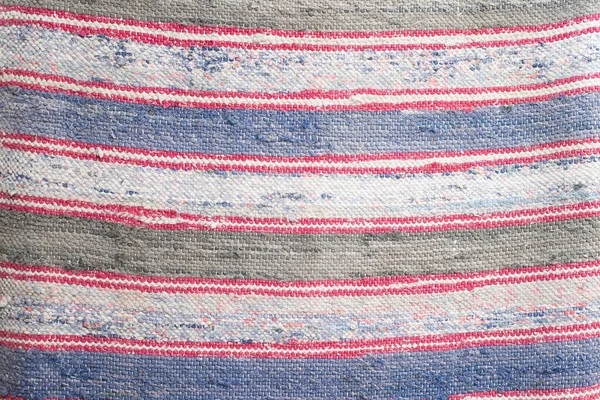Tissu Fait Main Dans Style Ethnique Rustique Ancienne Texture — Photo