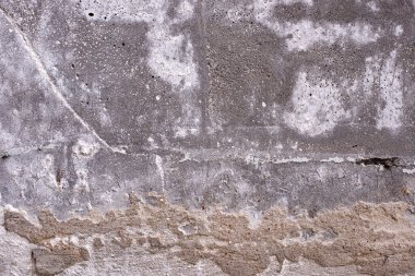 Eski kirli duvar kapanıyor. Grunge 'un geçmişi. Desen deseni