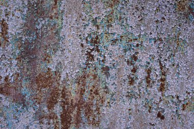 Arkaplan ve grafik elementler için eski paslı demir dokusu