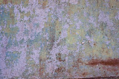 Arkaplan ve grafik elementler için eski paslı demir dokusu