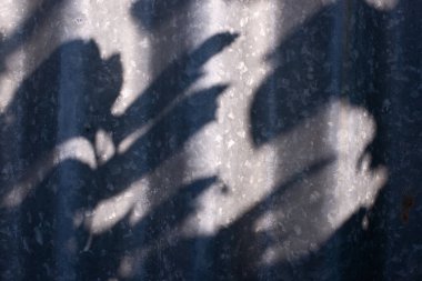 Arka plan için çelik metal çinko galvanize dalga tabakası. Fotoğraf dokusu.