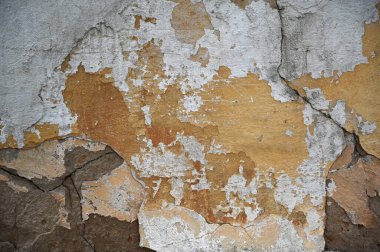 Eski kirli duvar kapanıyor. Grunge soyut fotoğraf arkaplanı. Güzel taş dokusu deseni.