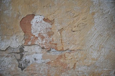 Eski kirli duvar kapanıyor. Grunge soyut fotoğraf arkaplanı. Güzel taş dokusu deseni.