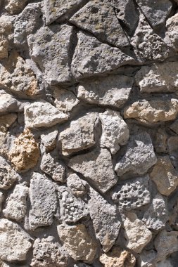 Eski kirli duvar kapanıyor. Grunge soyut fotoğraf arkaplanı. Güzel taş dokusu deseni.