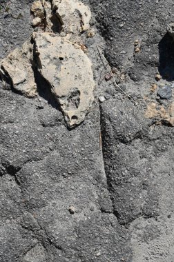 Eski kirli duvar kapanıyor. Grunge soyut fotoğraf arkaplanı. Güzel taş dokusu deseni. İşlem sonrası ve tasarım için iyi