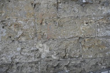 Eski kirli duvar kapanıyor. Grunge soyut fotoğraf arkaplanı. Güzel taş dokusu deseni. İşlem sonrası ve tasarım için iyi