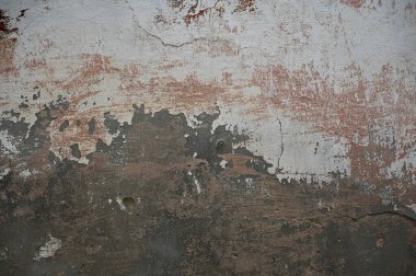 Eski kirli duvar kapanıyor. Grunge soyut fotoğraf arkaplanı. Güzel taş dokusu deseni. İşlem sonrası ve tasarım için iyi