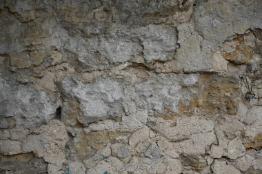 Eski kirli duvar kapanıyor. Grunge soyut fotoğraf arkaplanı. Güzel taş dokusu deseni. İşlem sonrası ve tasarım için iyi