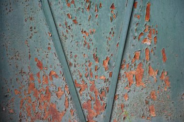 Arkaplan ve grafik elementler için eski paslı demir dokusu