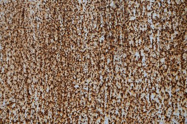 Arkaplan ve grafik elementler için eski paslı demir dokusu