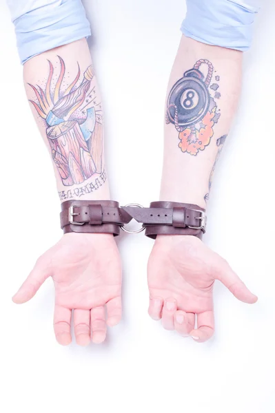 Tattooed Arms — Stock Photo, Image