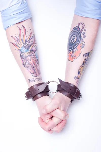 Tattooed Arms — Stock Photo, Image