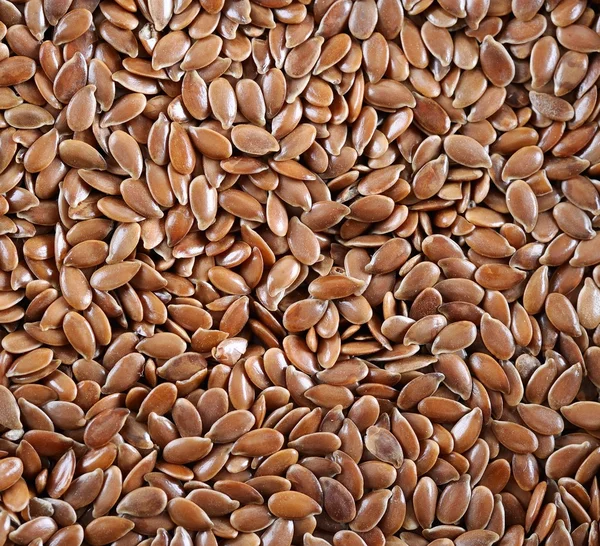 Bulk Flax Seeds — Stock Photo, Image