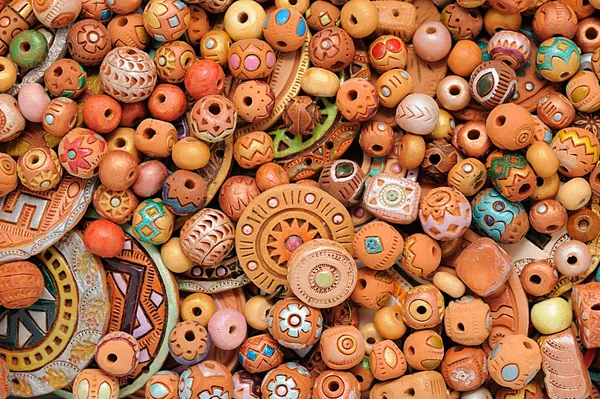 Etnische Clay Jewelry — Stockfoto