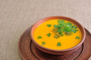 balkabağı çorbası