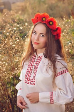 Ukrayna Ulusal yerli kılık kız