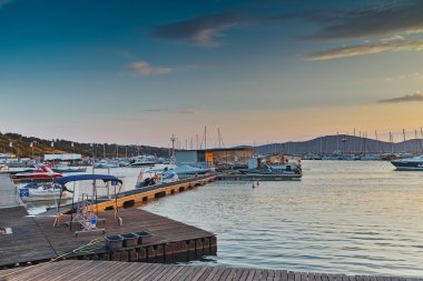 Süzebolu bağlantı noktası, Burgaz bölge üzerinde şaşırtıcı günbatımı