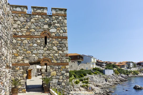 Antiguas fortificaciones y el casco antiguo de Sozopol, Región de Burgas — Foto de Stock