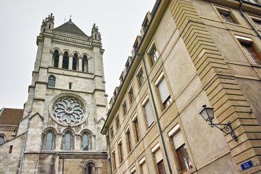 Cenevre St. Pierre Katedrali'nin çan kulesi