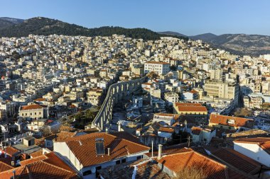 Kavala, Doğu Makedonya ve Trakya su kemeri Panorama
